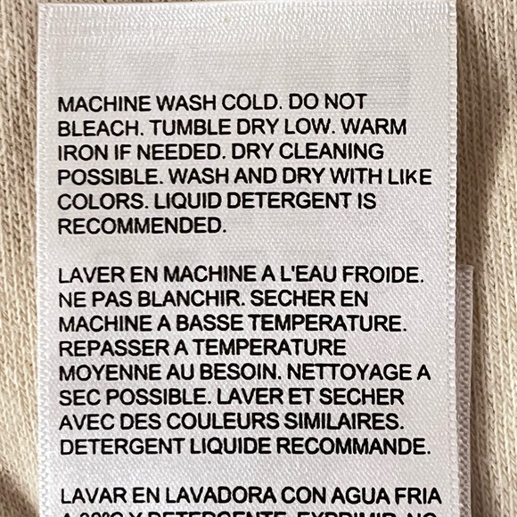 Cream Cropped Dolman Hoodie - Picture 10 of 11